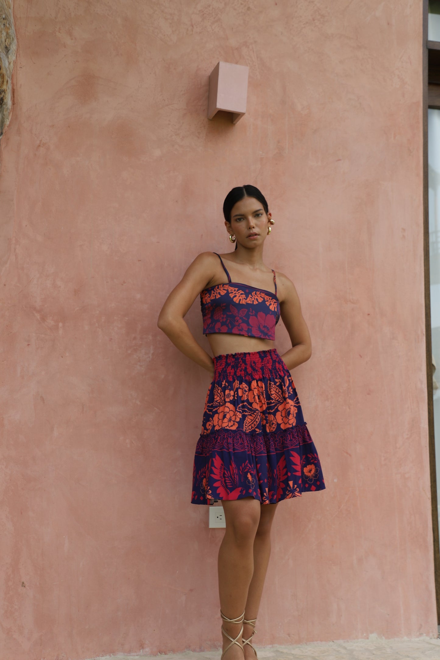 NARANJO CROP TOP