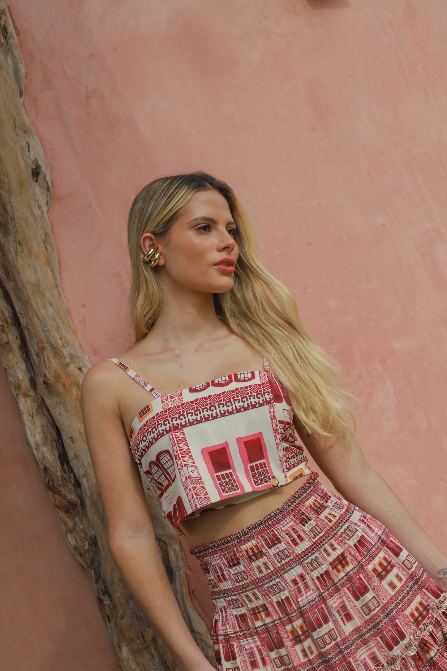 NARANJO CROP TOP