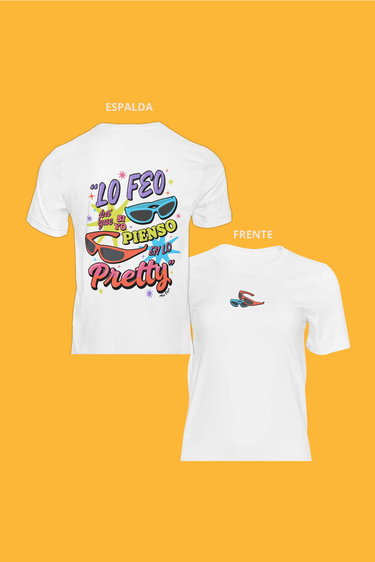 T-SHIRT PRETTY MUJER