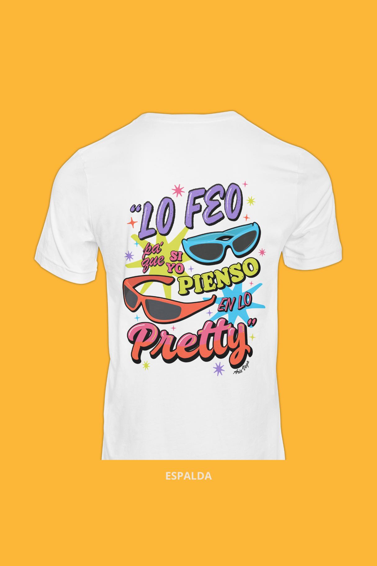 T-SHIRT PRETTY MUJER