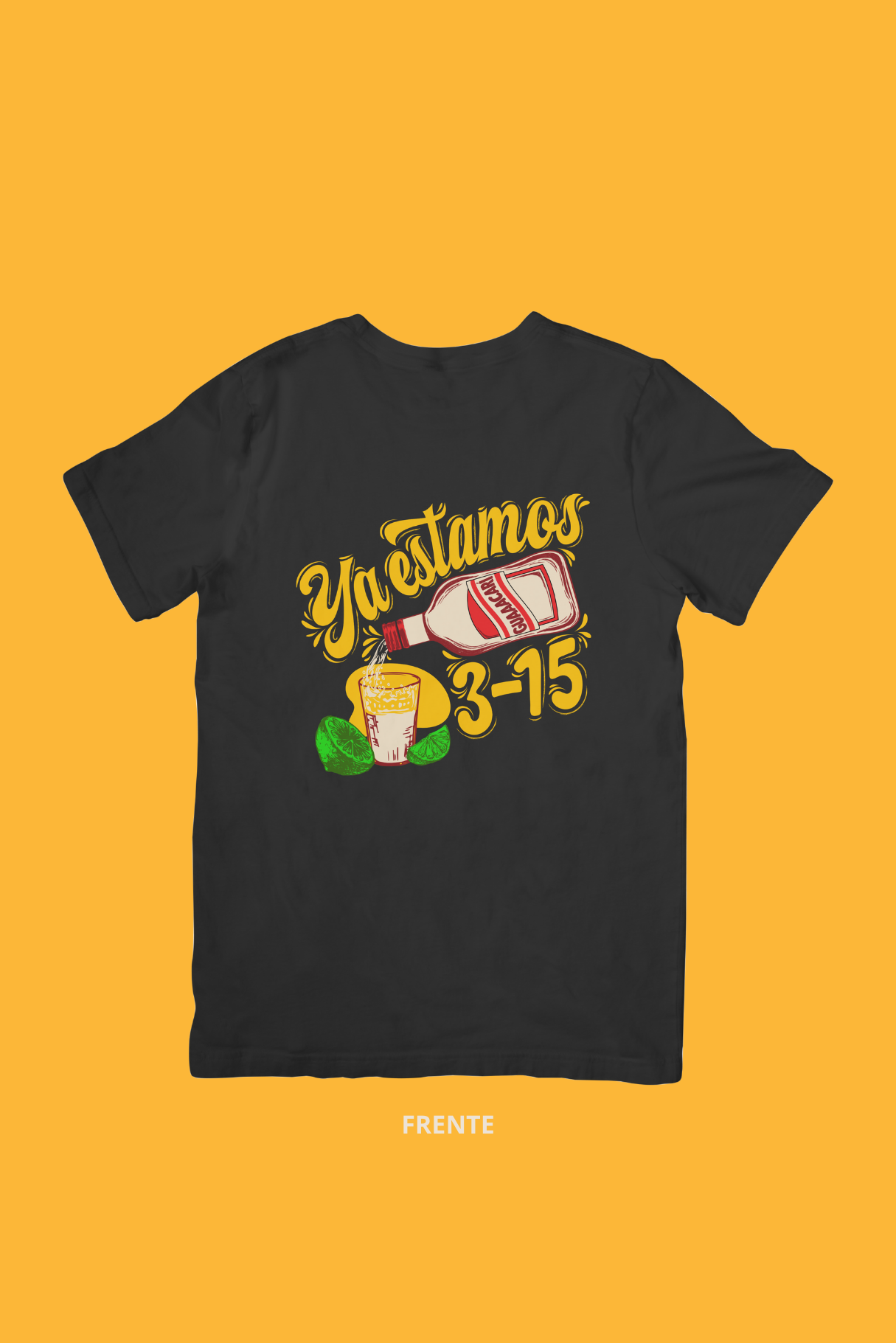 T-SHIRT 3-15 HOMBRE PREMIUM