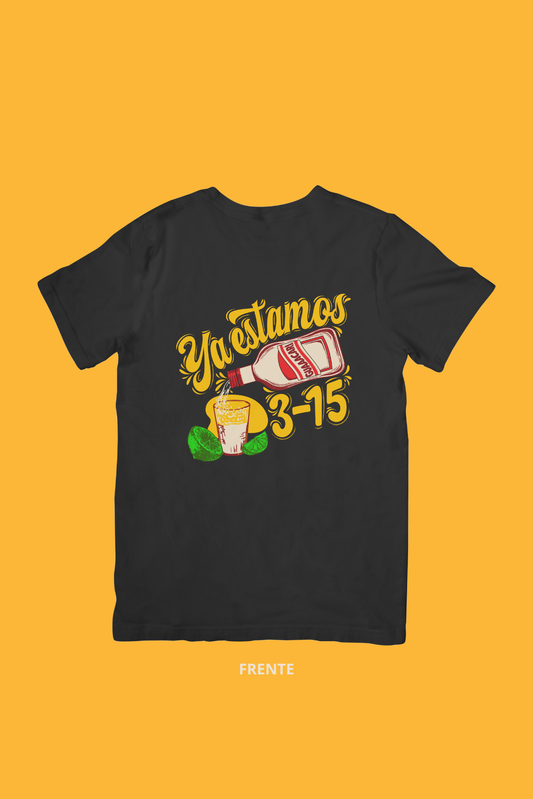 T-SHIRT 3-15 HOMBRE PREMIUM