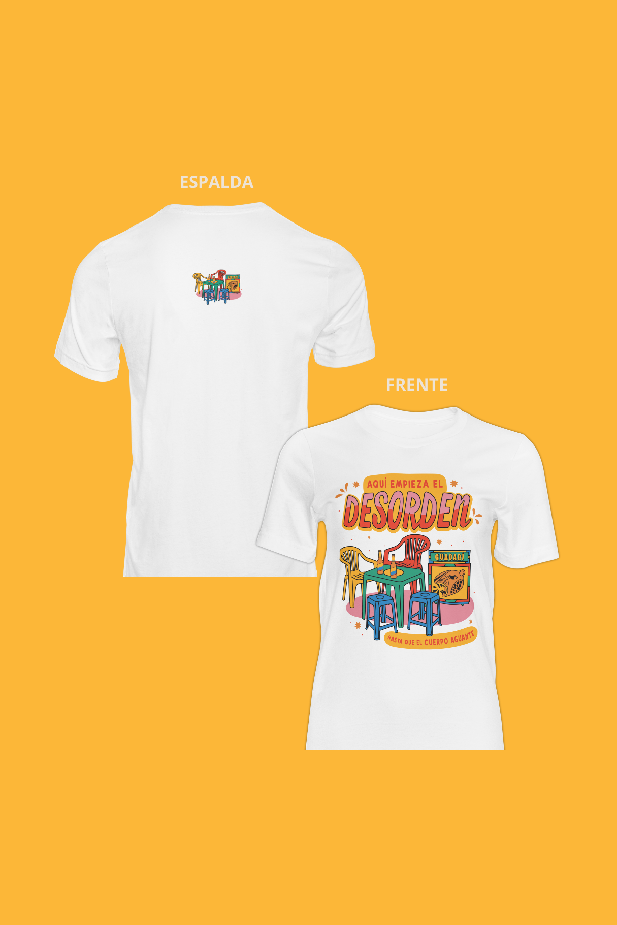 T-SHIRT DESORDEN MUJER