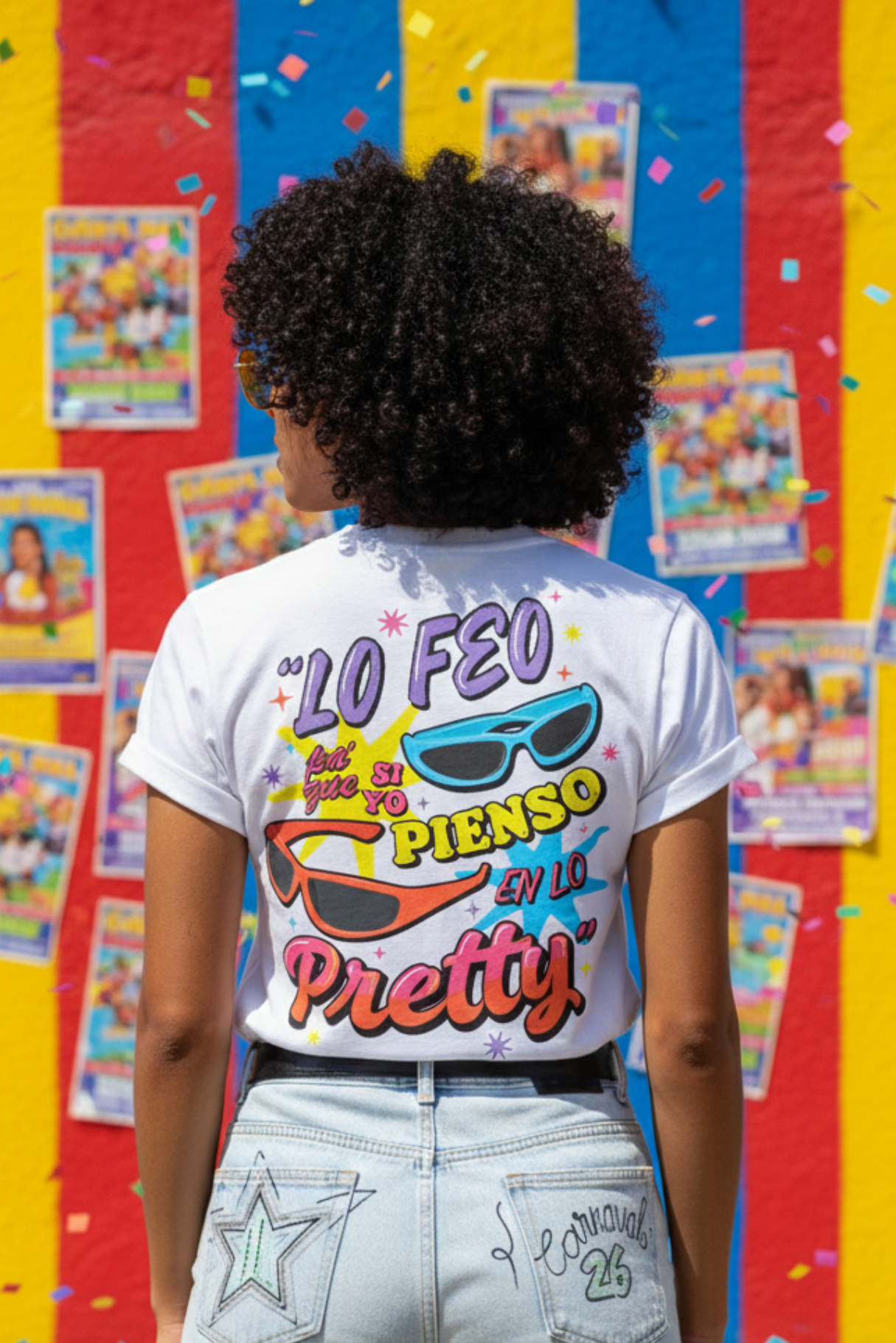 T-SHIRT PRETTY MUJER