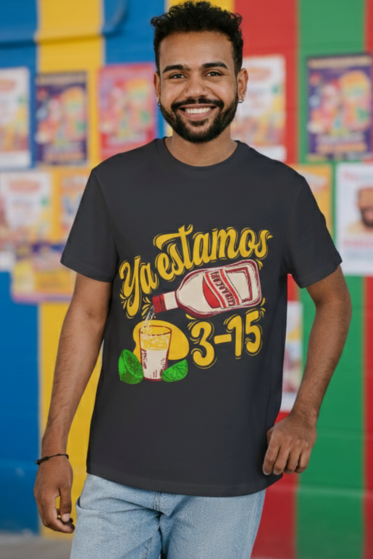 T-SHIRT 3-15 HOMBRE PREMIUM