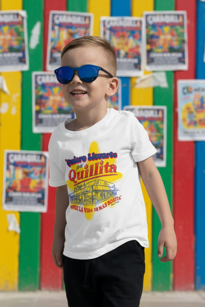 T-SHIRT QUILLITA  KIDS BLANCO