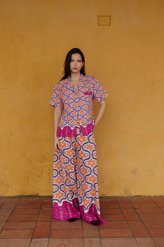 PANTALÓN ALMENDRO