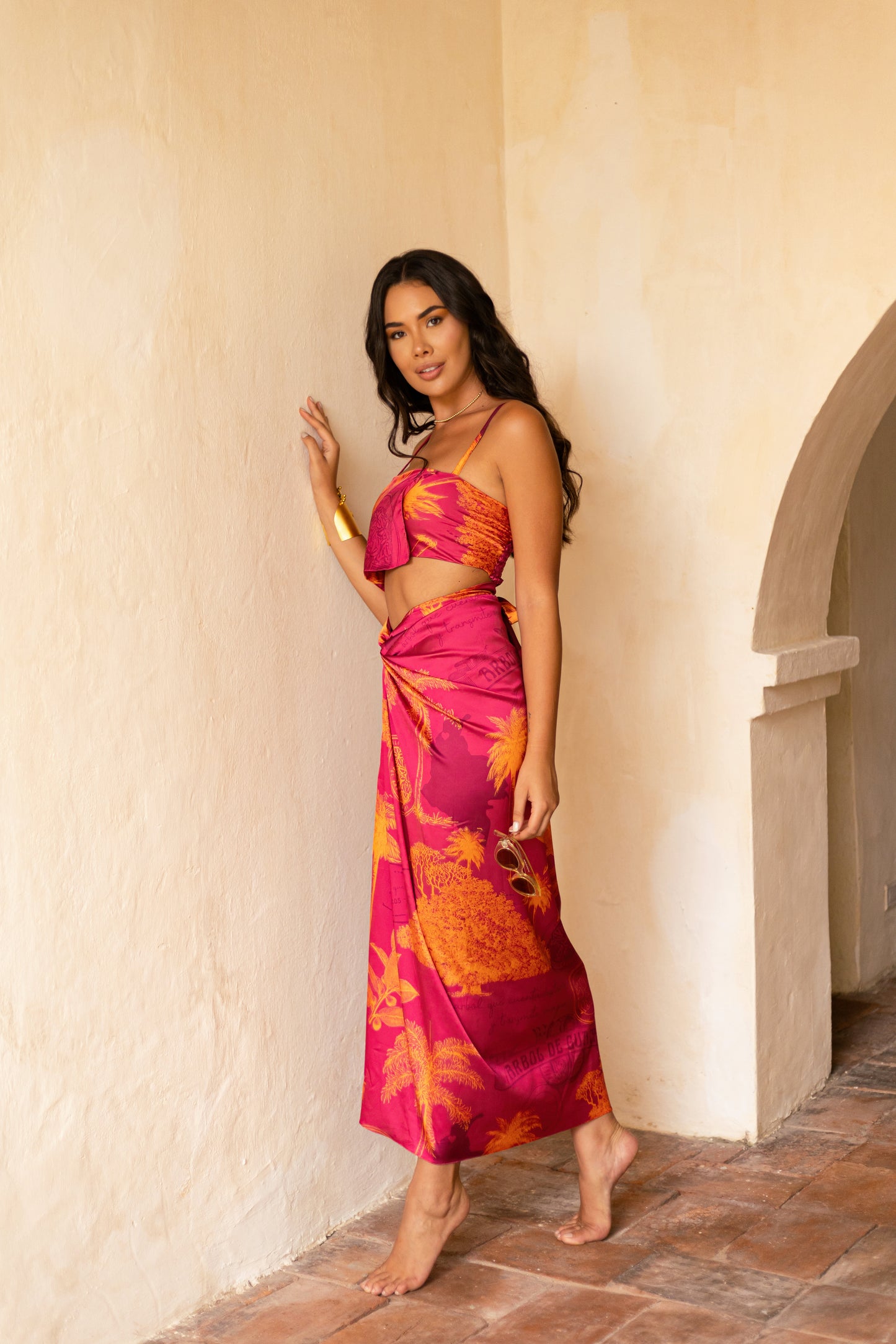 JACARANDA MAXI SKIRT